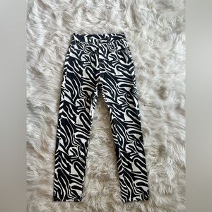 Zebra Printed Jeans size 2/S